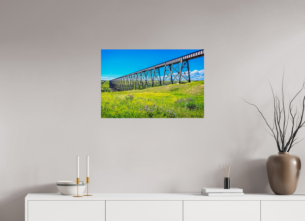 75 x 50 cm, Photo Print Prairie Passage