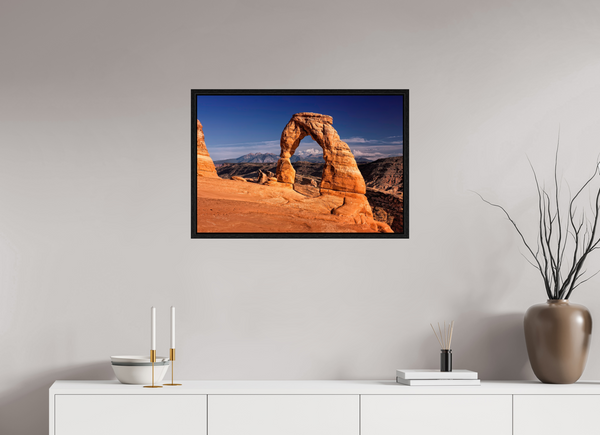 75 x 50 cm, Framed Print Eternal Grace — Delicate Arch, Utah