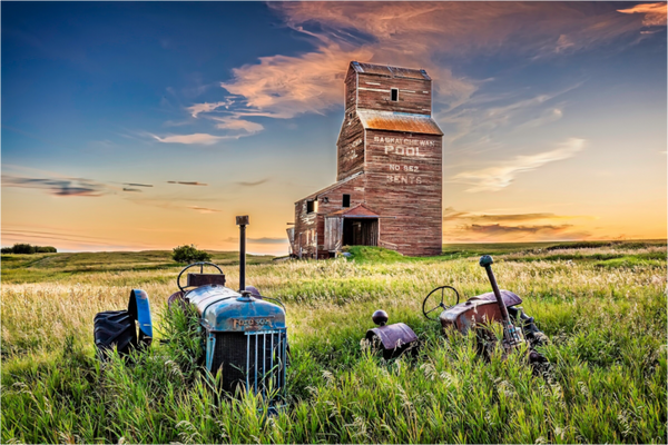 Main image Echoes of Summer – Bents, Saskatchewan Grain Elevator