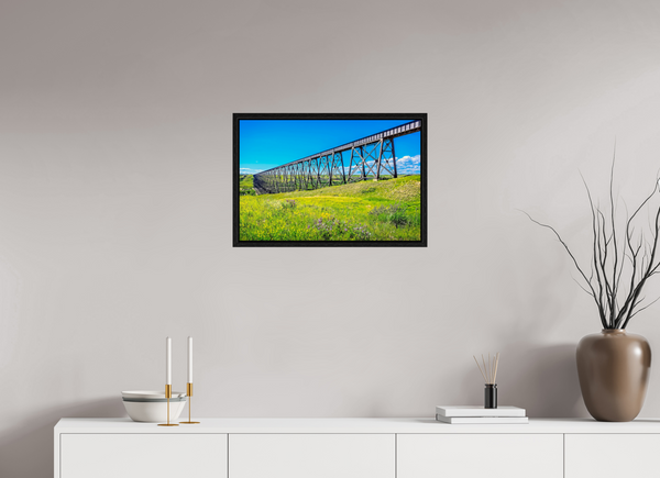 60 x 40 cm, Framed Print Prairie Passage