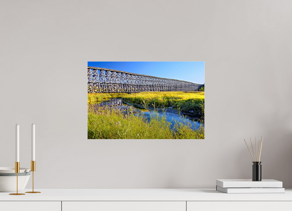 45 x 30 cm, Acrylic Print Timber Lines