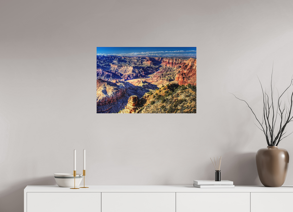 75 x 50 cm, Metal Print Timeless Depths — The Grand Canyon