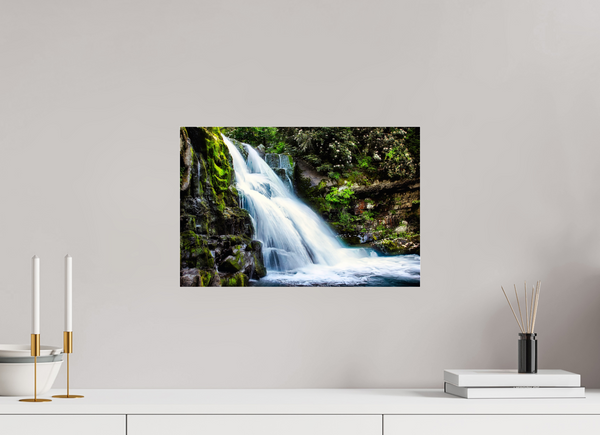 45 x 30 cm, Acrylic Print Eternal Flow — Abrams Falls, Great Smoky Mountains