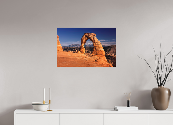 75 x 50 cm, Metal Print Eternal Grace — Delicate Arch, Utah
