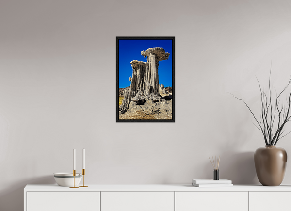 40 x 60 cm, Framed Print Cathedrals of Dust — Mono Lake, California