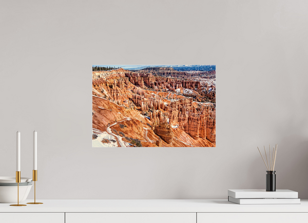 45 x 30 cm, Acrylic Print Silent Giants — The Hoodoos of Bryce Canyon