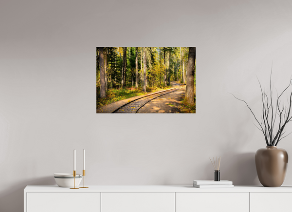 75 x 50 cm, Acrylic Print Whispering Rails