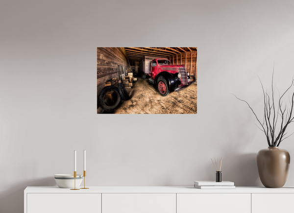 75 x 50 cm, Acrylic Print Resting Red