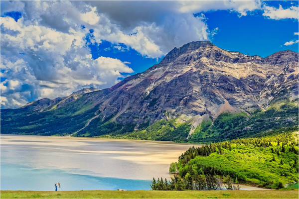 Main image Beneath the Mountain’s Gaze — Waterton Lakes National Park, Alberta