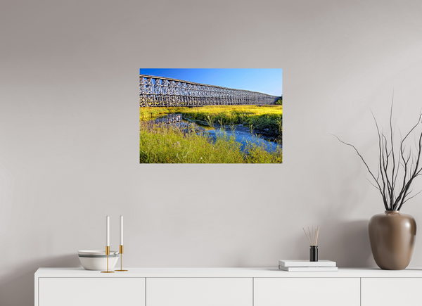 75 x 50 cm, Photo Print Timber Lines