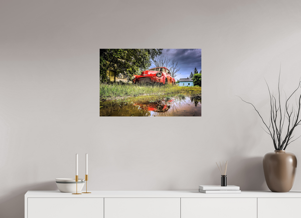 75 x 50 cm, Photo Print The Last Ride