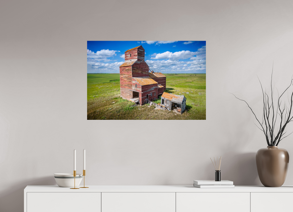 90 x 60 cm, Photo Print Prairie Giant in Silence