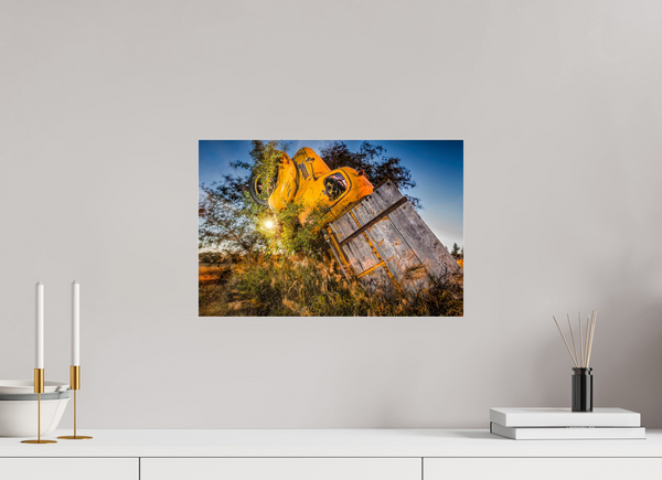 45 x 30 cm, Acrylic Print Tilted Glory