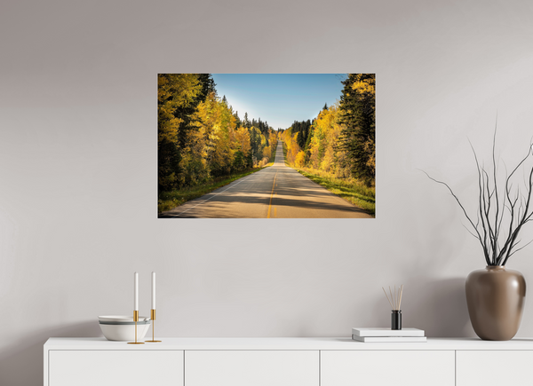 90 x 60 cm, Acrylic Print Golden Ascent