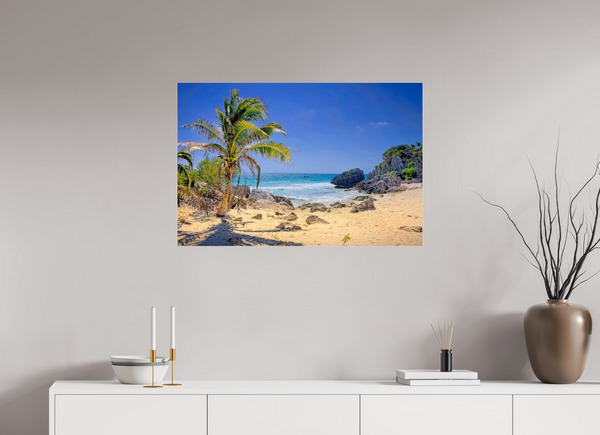 90 x 60 cm, Acrylic Print Edge of Paradise — Tulum, Mexico