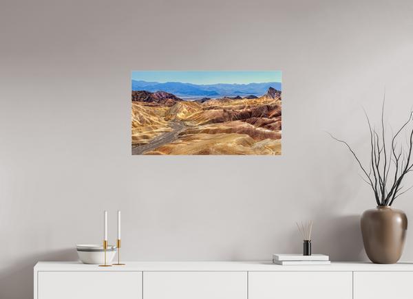 80 x 45 cm, Acrylic Print Erosion’s Symphony - Death Valley