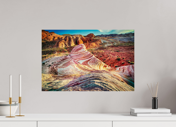 60 x 40 cm, Photo Print The Fire Wave — Valley of Fire, Nevada