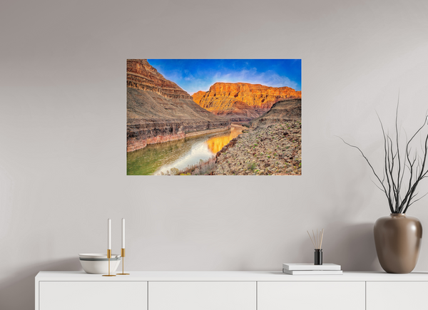 90 x 60 cm, Acrylic Print River of Gold — Grand Canyon, Arizona