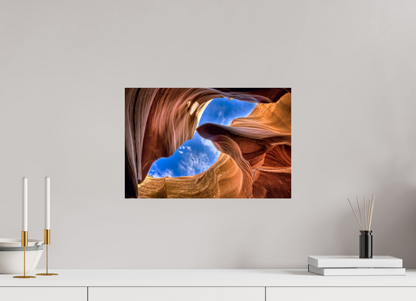 45 x 30 cm, Acrylic Print Window to Infinity — Antelope Canyon, Arizona