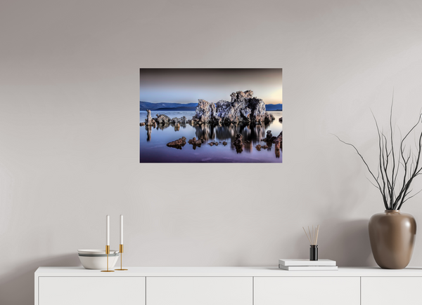 75 x 50 cm, Photo Print Whispers of Stone — Mono Lake, California