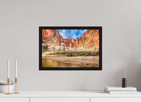 45 x 30 cm, Framed Print The Pulpit — Temple of Sinawava, Zion National Park