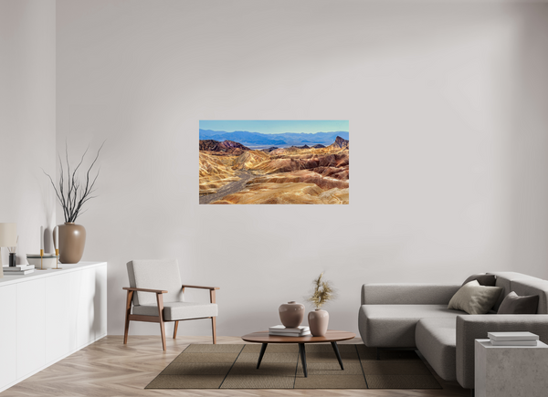 144 x 81 cm, Photo Print Erosion’s Symphony - Death Valley