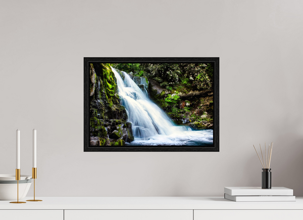 45 x 30 cm, Framed Print Eternal Flow — Abrams Falls, Great Smoky Mountains