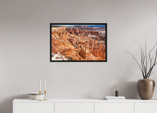 75 x 50 cm, Framed Print Silent Giants — The Hoodoos of Bryce Canyon
