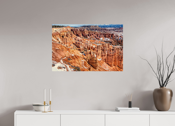 90 x 60 cm, Photo Print Silent Giants — The Hoodoos of Bryce Canyon