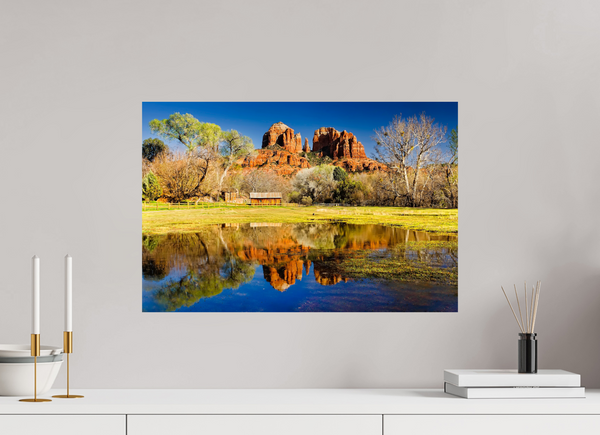 60 x 40 cm, Photo Print Cathedral Light — Sedona, Arizona