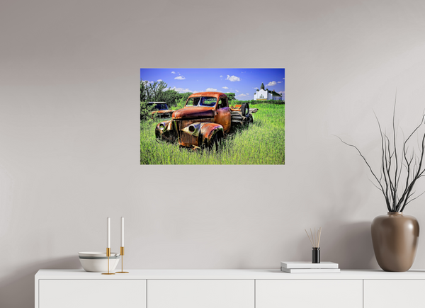 75 x 50 cm, Acrylic Print Faith and Rust