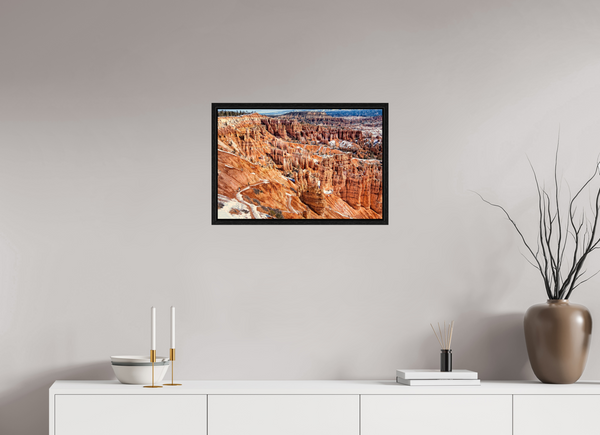 60 x 40 cm, Framed Print Silent Giants — The Hoodoos of Bryce Canyon