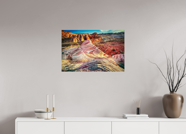 75 x 50 cm, Photo Print The Fire Wave — Valley of Fire, Nevada