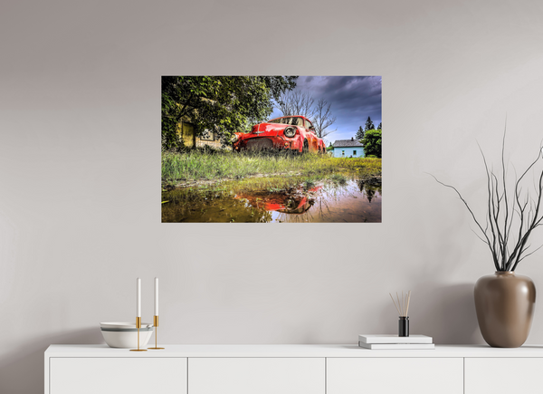 90 x 60 cm, Photo Print The Last Ride