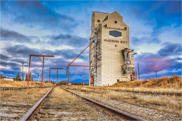 Main image Tracks of Memory – Hudson Bay Grain Elevator, Saskatchewan