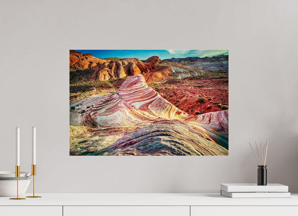 60 x 40 cm, Acrylic Print The Fire Wave — Valley of Fire, Nevada