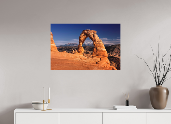 90 x 60 cm, Metal Print Eternal Grace — Delicate Arch, Utah