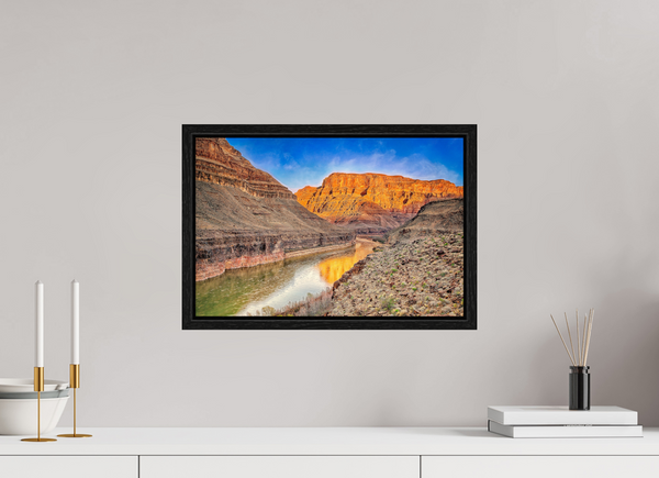 45 x 30 cm, Framed Print River of Gold — Grand Canyon, Arizona
