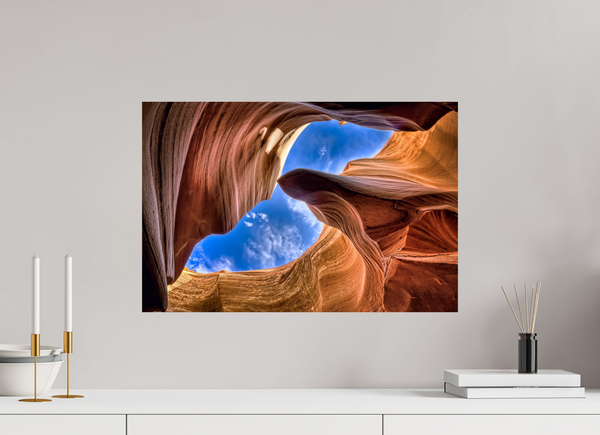 60 x 40 cm, Photo Print Window to Infinity — Antelope Canyon, Arizona