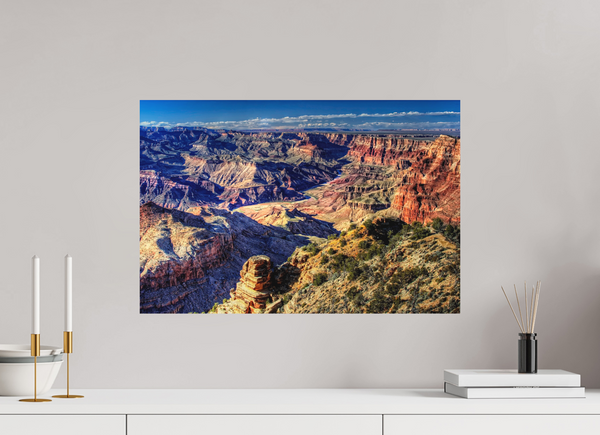 60 x 40 cm, Metal Print Timeless Depths — The Grand Canyon