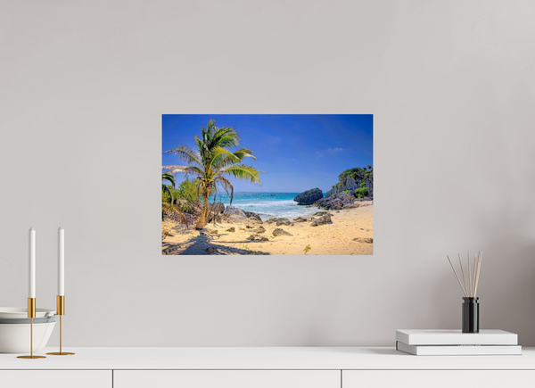 45 x 30 cm, Photo Print Edge of Paradise — Tulum, Mexico
