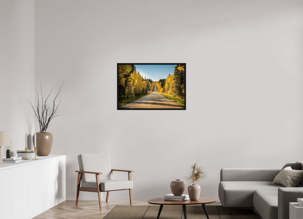 90 x 60 cm, Framed Print Golden Ascent