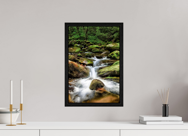 30 x 45 cm, Framed Print Forest Lullaby — Roaring Fork, Great Smoky Mountains