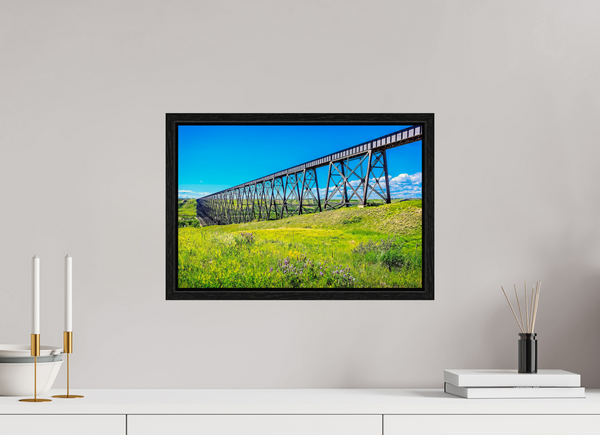 45 x 30 cm, Framed Print Prairie Passage
