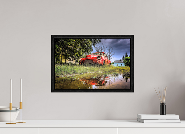 45 x 30 cm, Framed Print The Last Ride