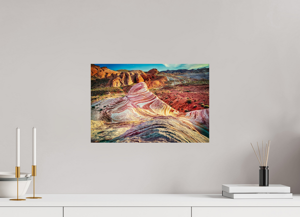 45 x 30 cm, Photo Print The Fire Wave — Valley of Fire, Nevada