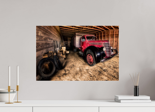 60 x 40 cm, Acrylic Print Resting Red