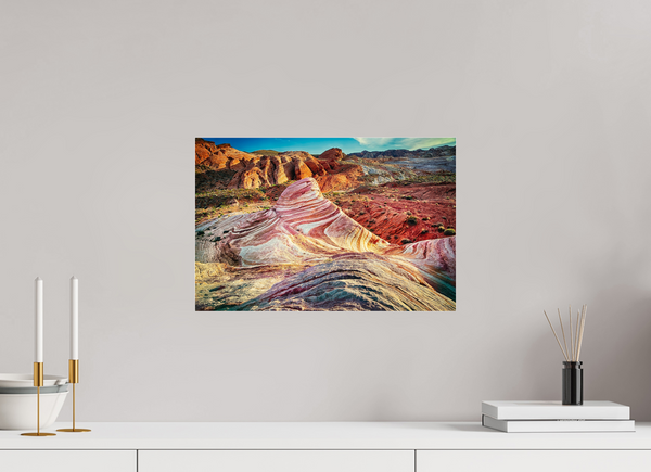 45 x 30 cm, Acrylic Print The Fire Wave — Valley of Fire, Nevada