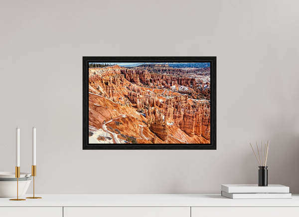 45 x 30 cm, Framed Print Silent Giants — The Hoodoos of Bryce Canyon
