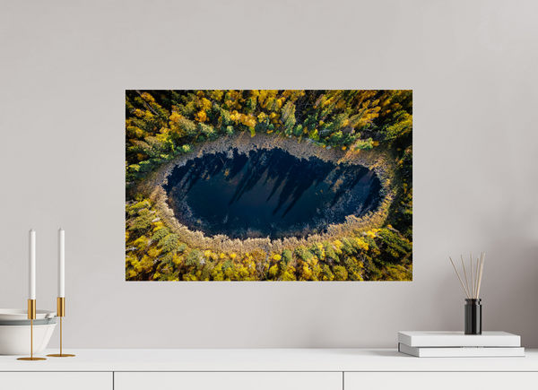 60 x 40 cm, Acrylic Print Autumn Mirror – The Still Pond
